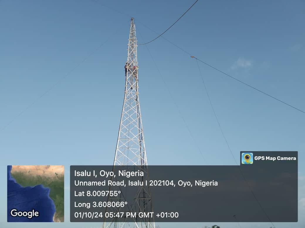 Construction of 90km Iseyin -Shaki Double Circuit Transmission Line