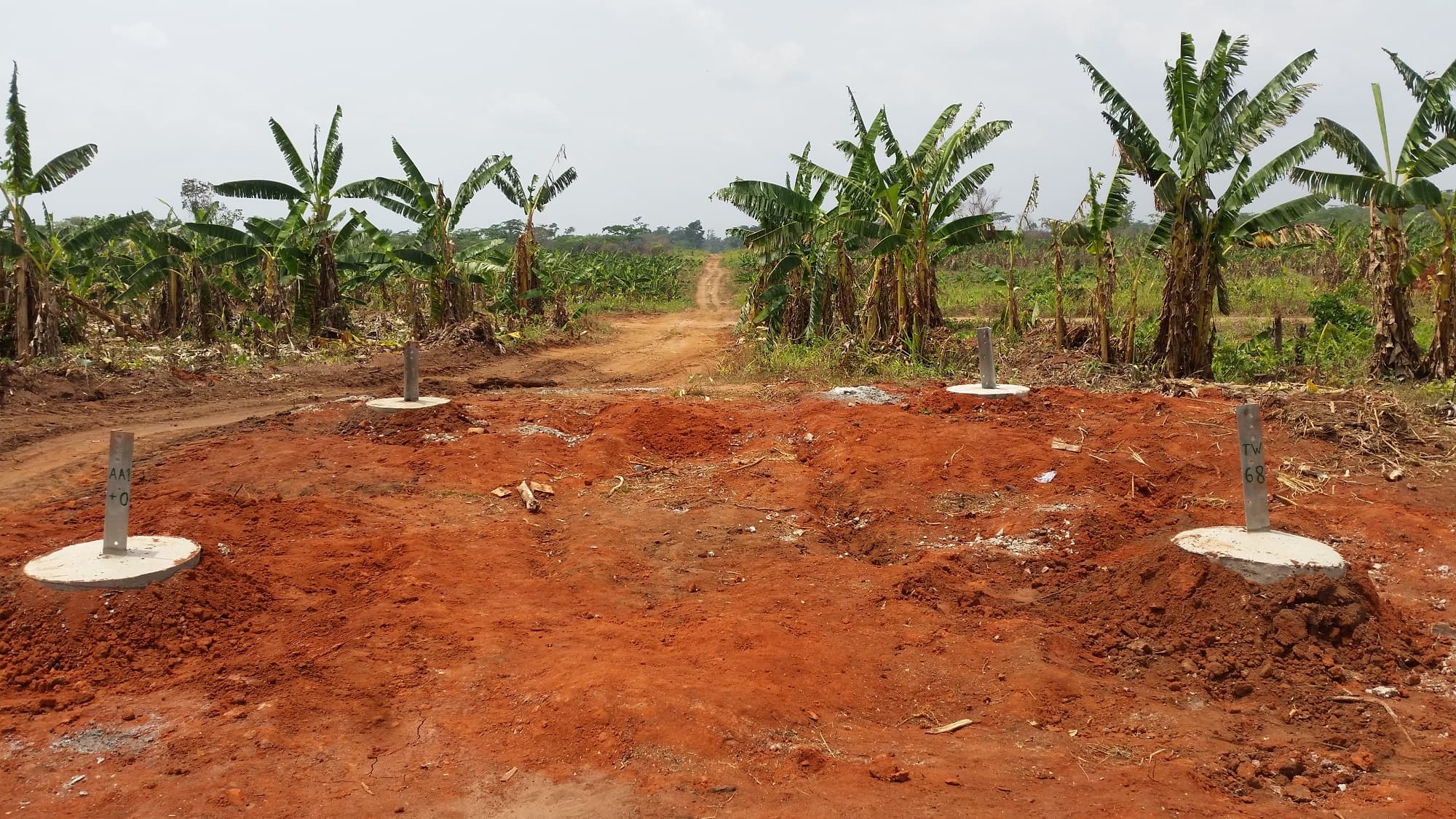 Construction of 132kV Double Circuit Transmission Line Benin- Ugo (45km)